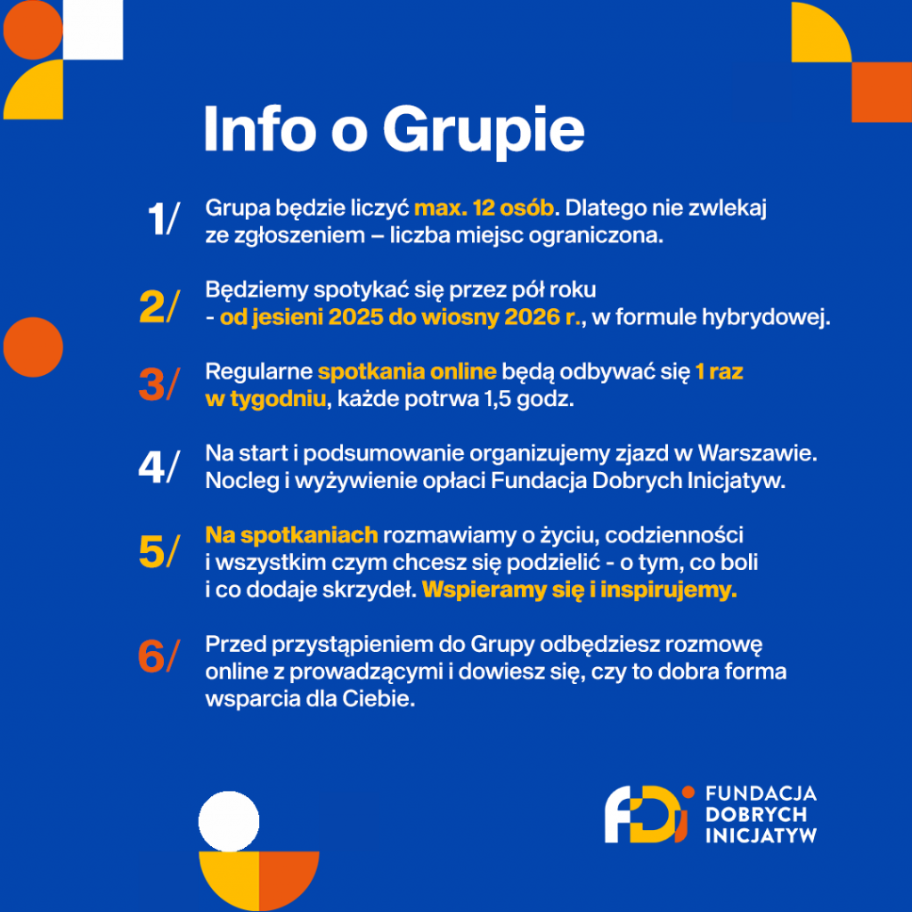 Grupa Wsparcia dla usamodzielnianych z instytucjonalnej pieczy zastępczej