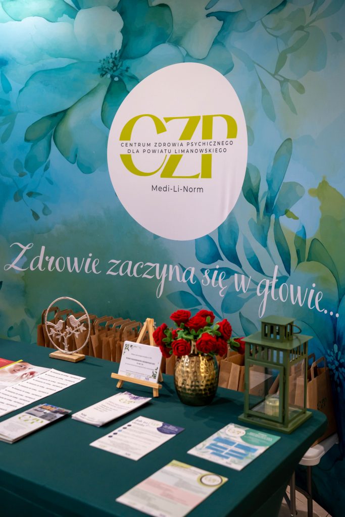 Stoisko reklamujące działania